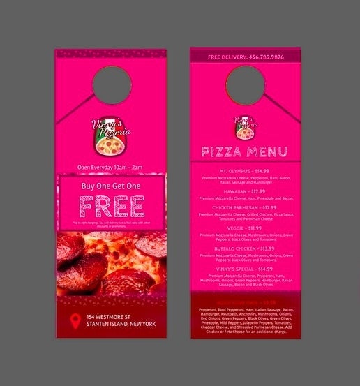 Door hangers zion wraps llc